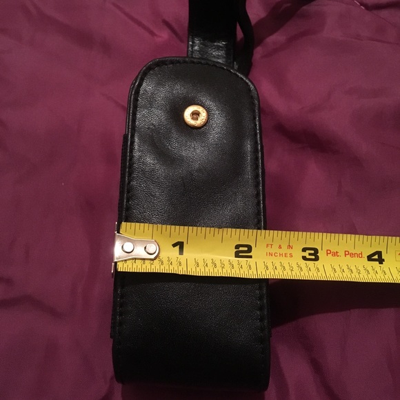 FINAL - EUC Etienne Aigner leather case - black - Picture 2 of 8